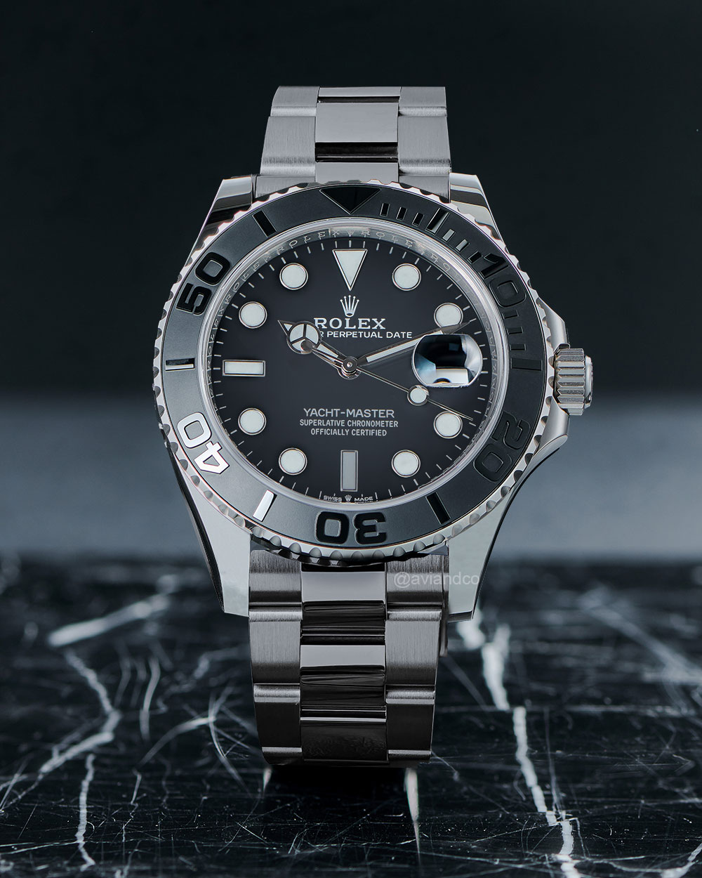 Rolex Yacht-Master, RLX Titanium, Black Dial