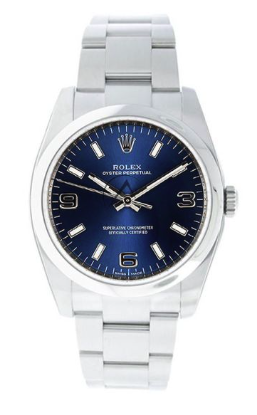 Rolex Oyster Perpetual, blue dial