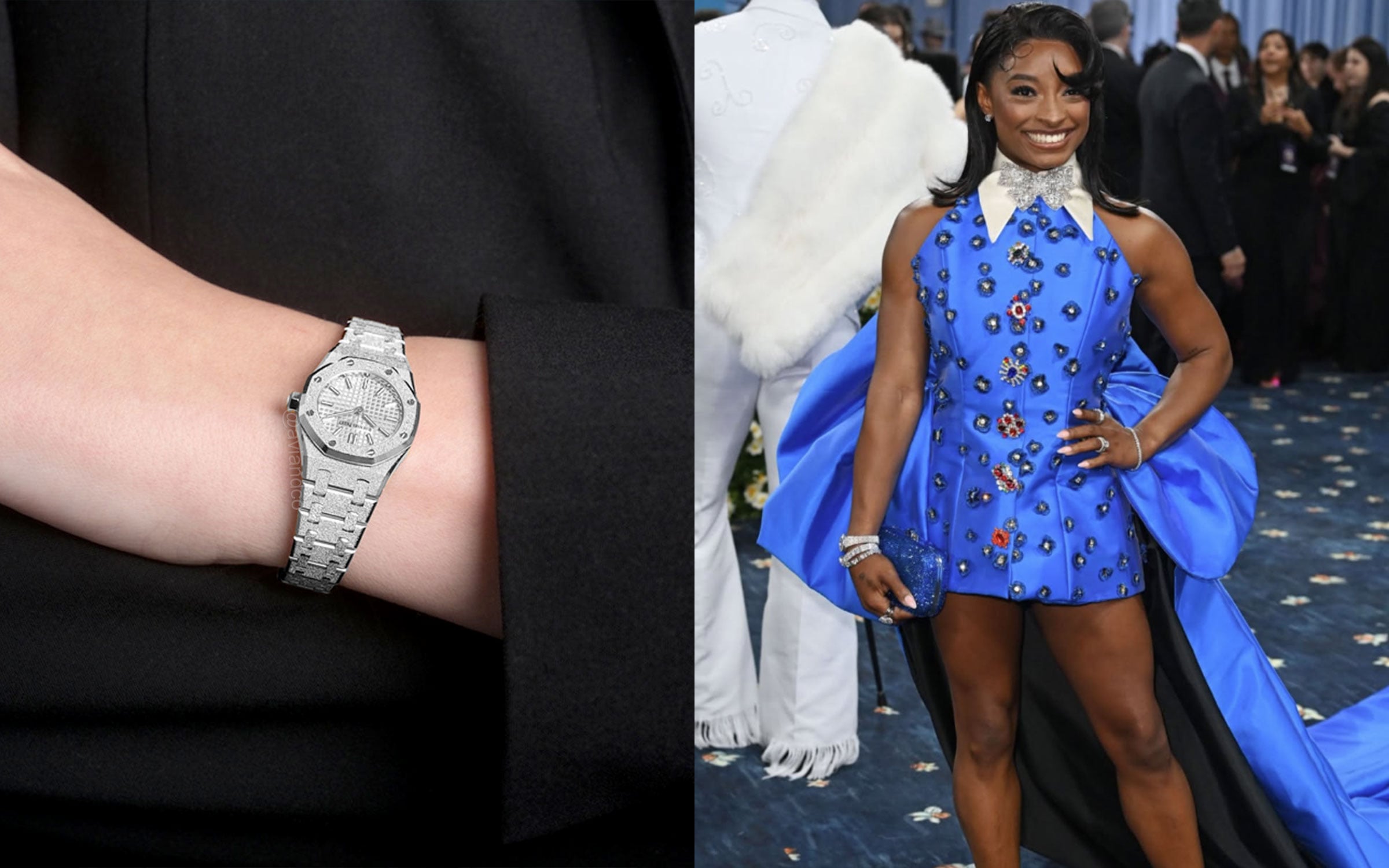 Simone Biles wears Audemars Piguet at the 2025 Met Gala