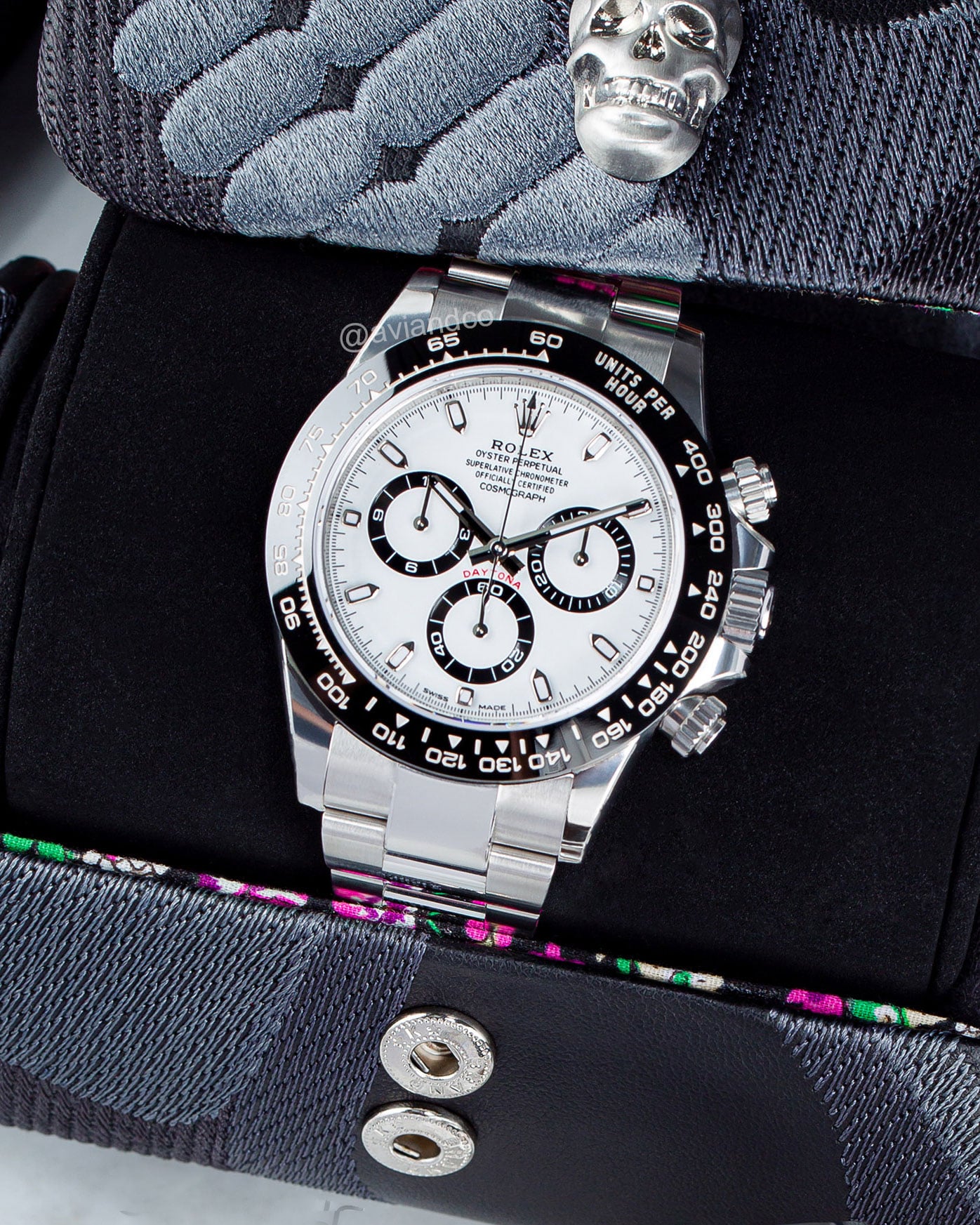 Rolex Daytona, Stainless Steel, White Dial, “Panda”