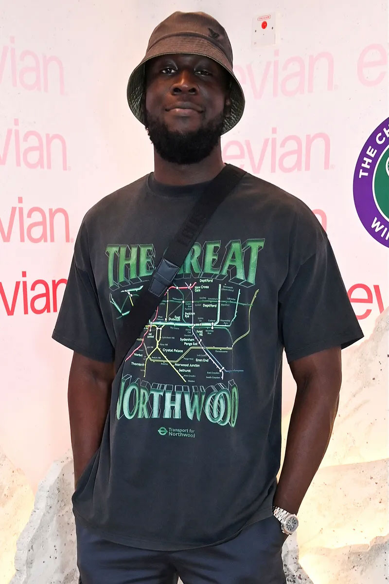 Stormzy wearing Patek Philippe Nautilus watch