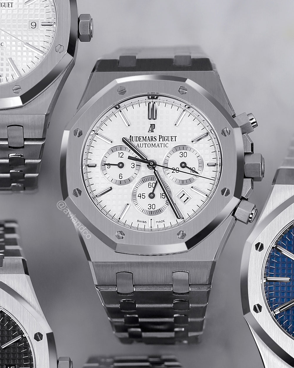 Audemars Piguet Royal Oak, Chronograph, Steel, Silver Index Dial