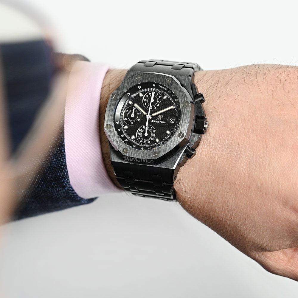 Audemars Piguet Royal Oak Offshore, Black Ceramic, Black Dial, 42 mm