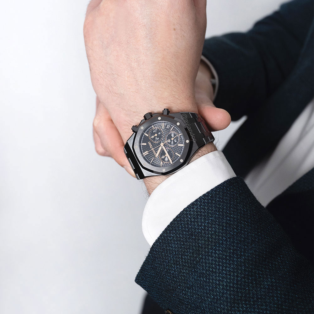 Audemars Piguet Royal Oak Chronograph, Black Ceramic