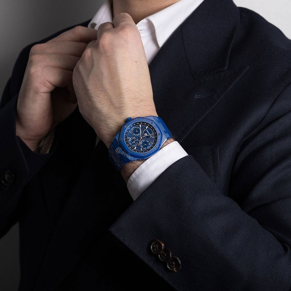 Audemars Piguet Royal Oak, Blue Ceramic