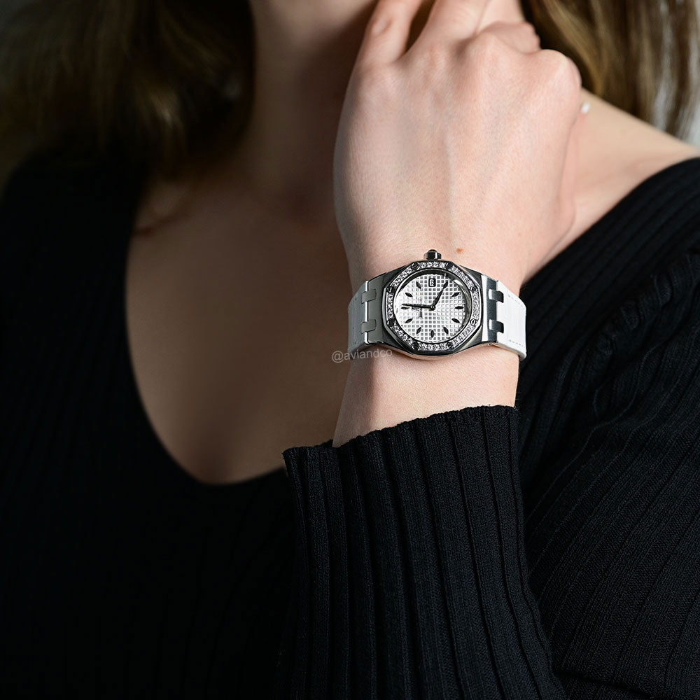 Audemars Piguet Royal Oak, Stainless Steel, White Index Dial