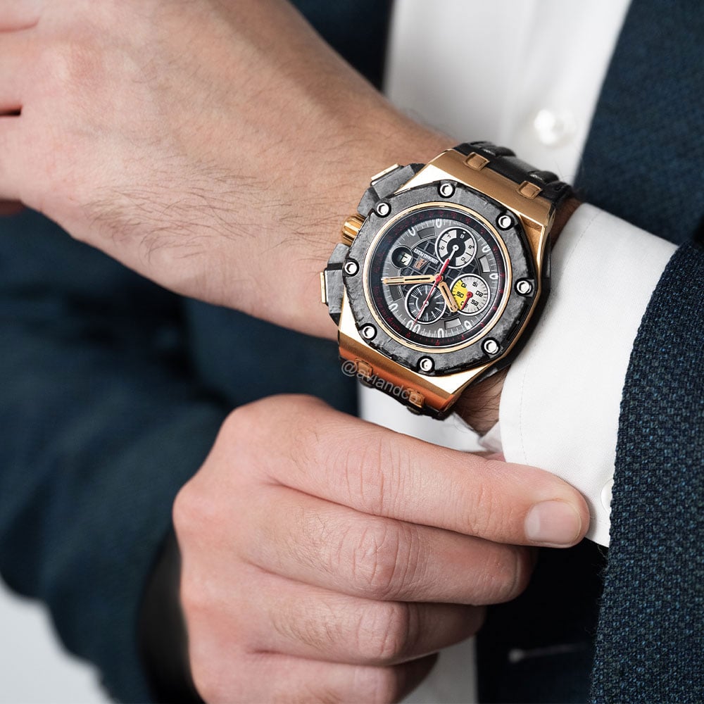 Audemars Piguet Royal Oak Offshore “Grand Prix” Edition, 18K Rose Gold, 44 mm