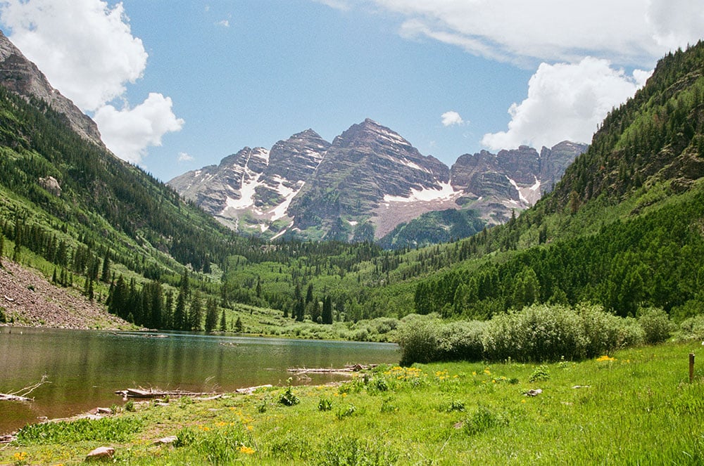 Maroon Bells in Aspen, Colorado
