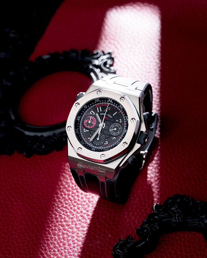 Audemars Piguet Royal Oak Offshore, Stainless Steel, Black Dial