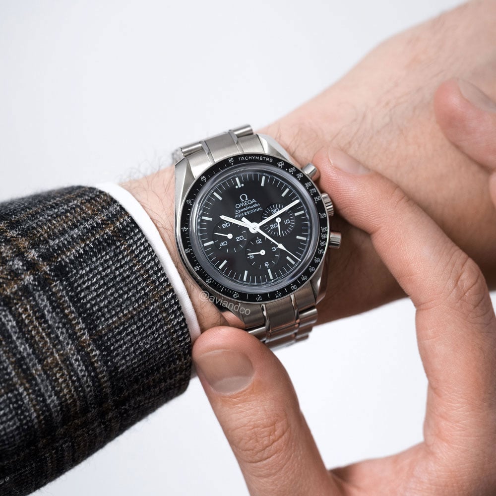 OMEGA Speedmaster, Professional “Moonwatch,” Black Dial