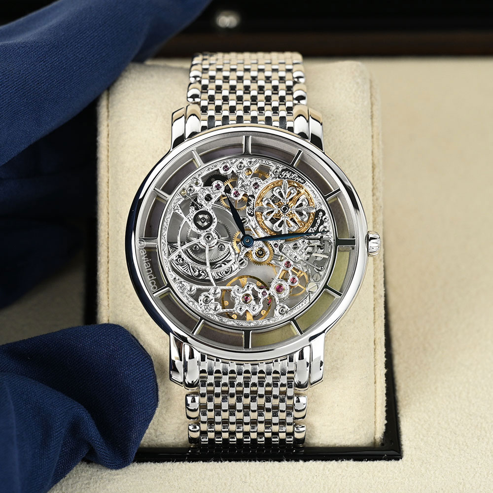 Patek Philippe Complications, 18K White Gold, Openworked Dial