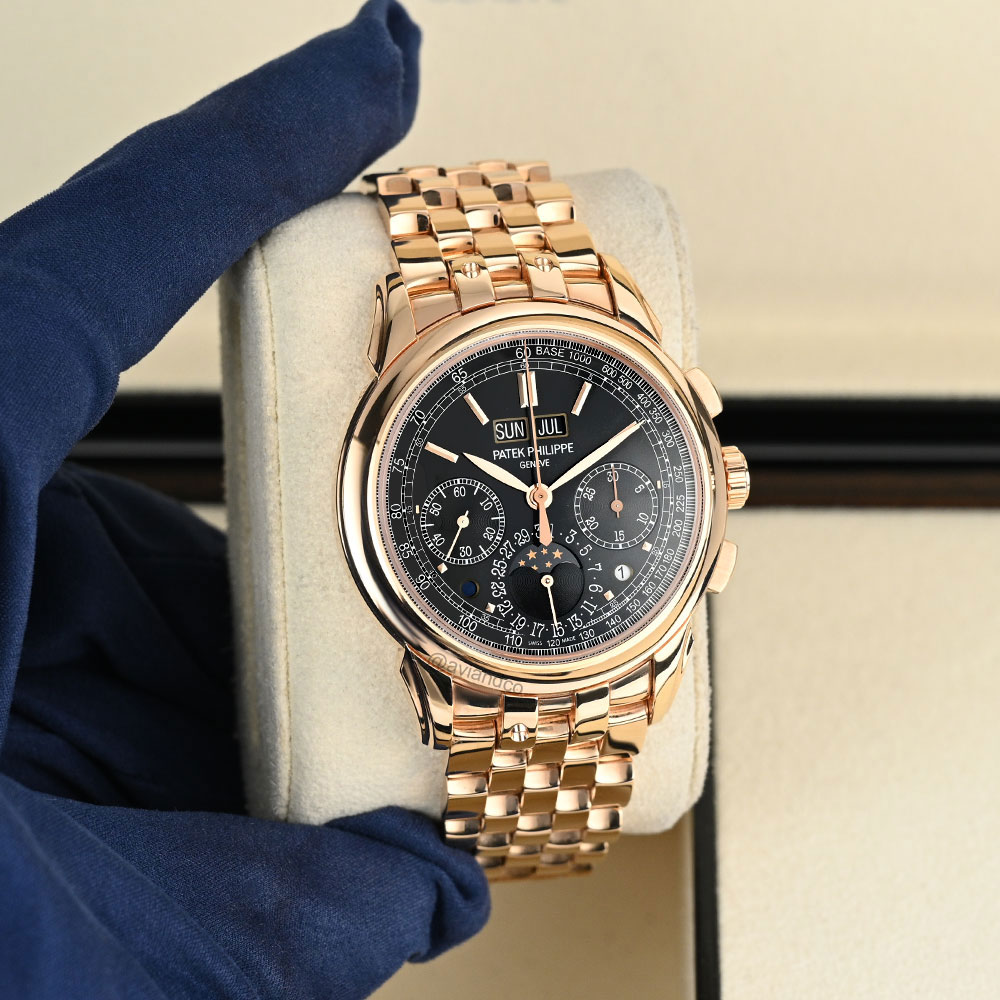 Patek Philippe Grand Complications, 18K Rose Gold, Black Index Dial