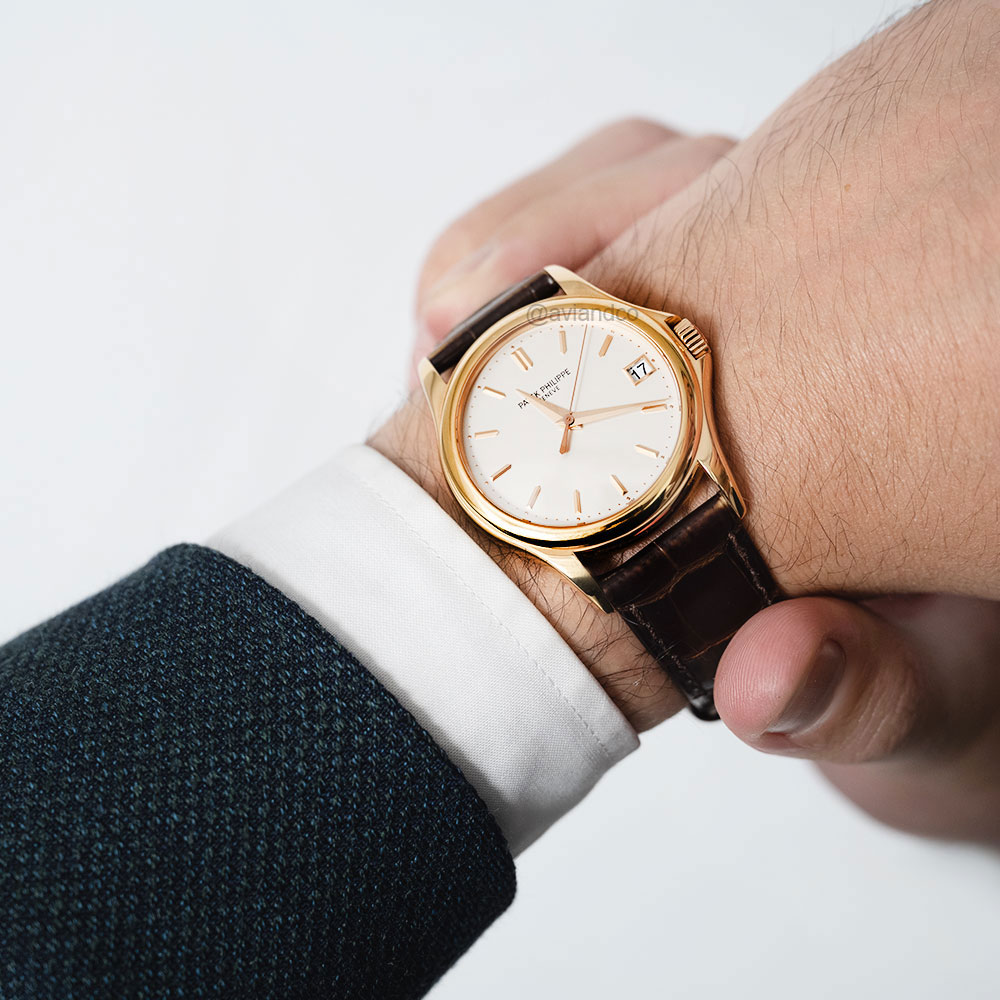 Patek Philippe Calatrava 5127R-001, 18K rose gold, silver dial, 37 mm