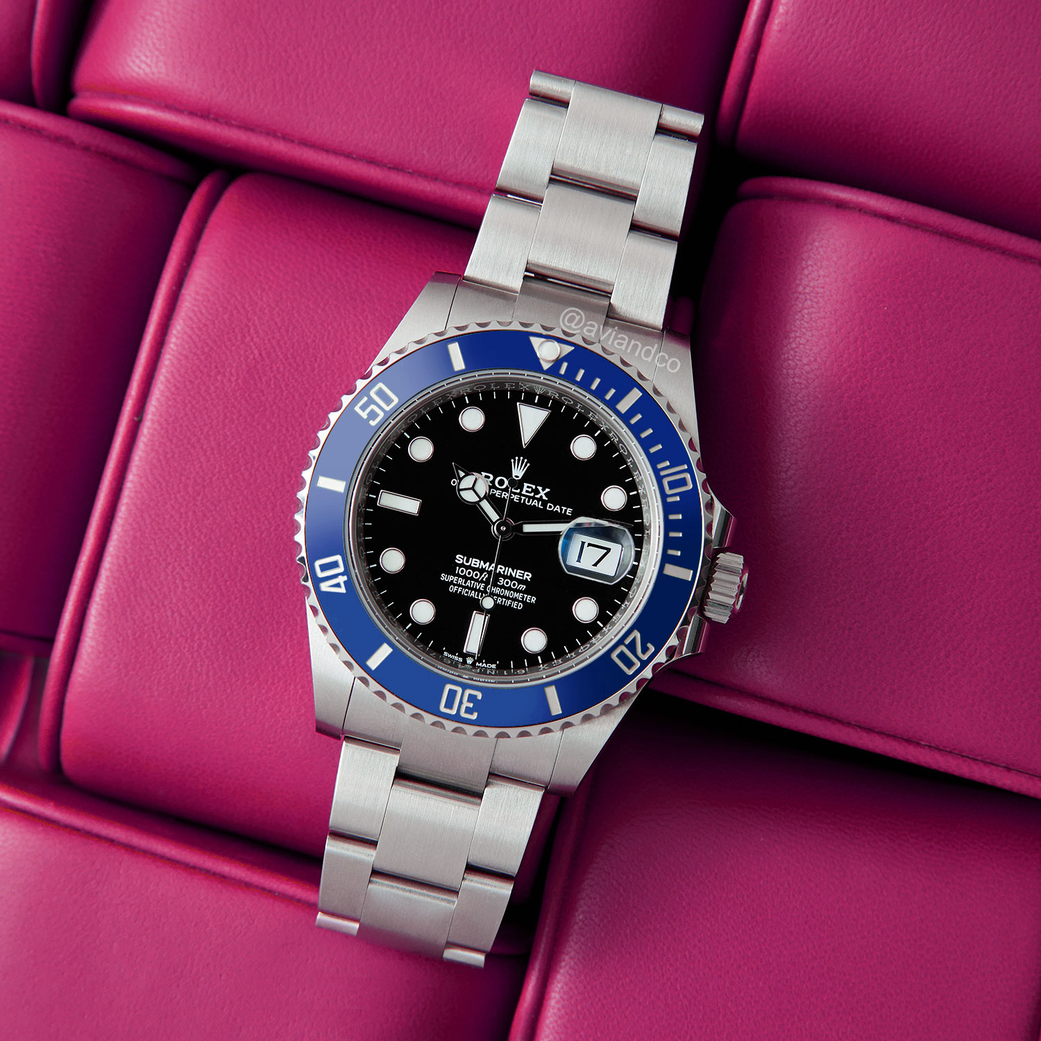 Rolex Submariner Reference #126619LB, 18K white gold