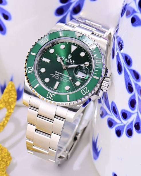 Rolex Submariner Reference #116610LV, “Hulk” edition