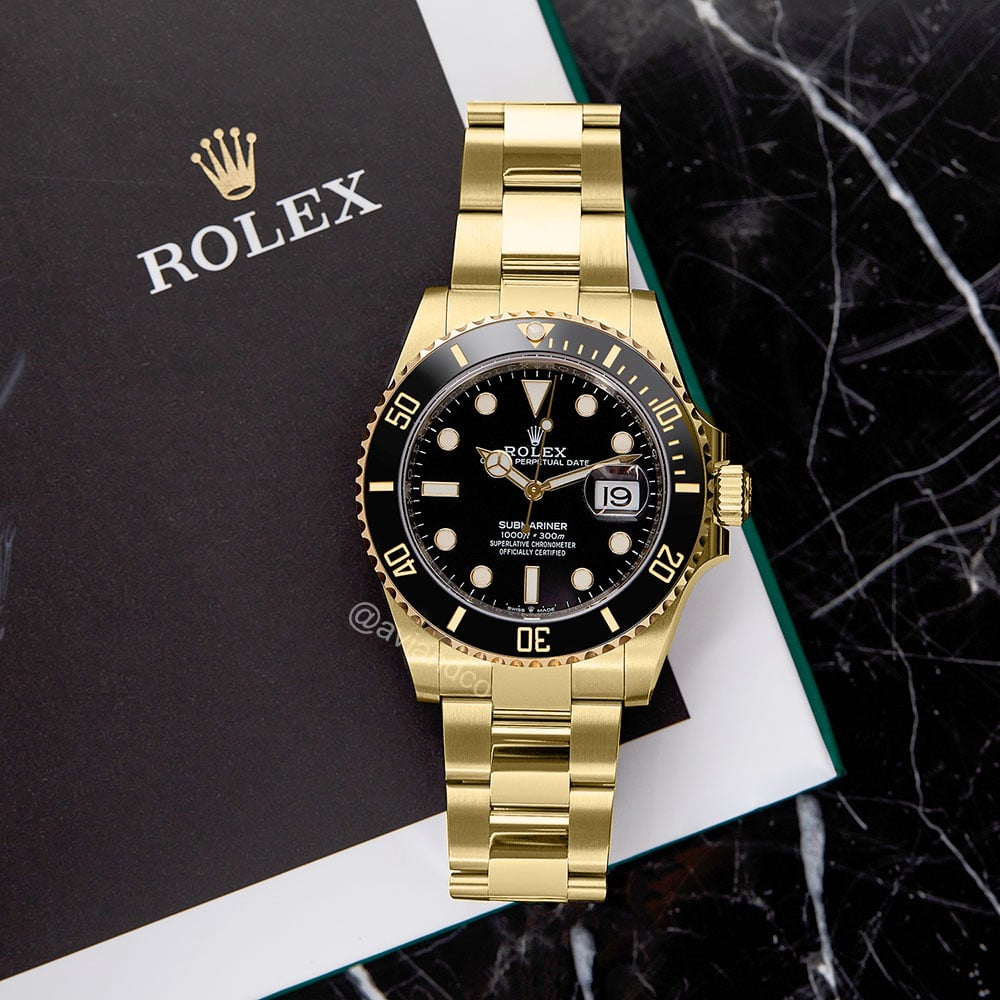 Rolex Submariner Reference #126618LN, 18K Yellow Gold