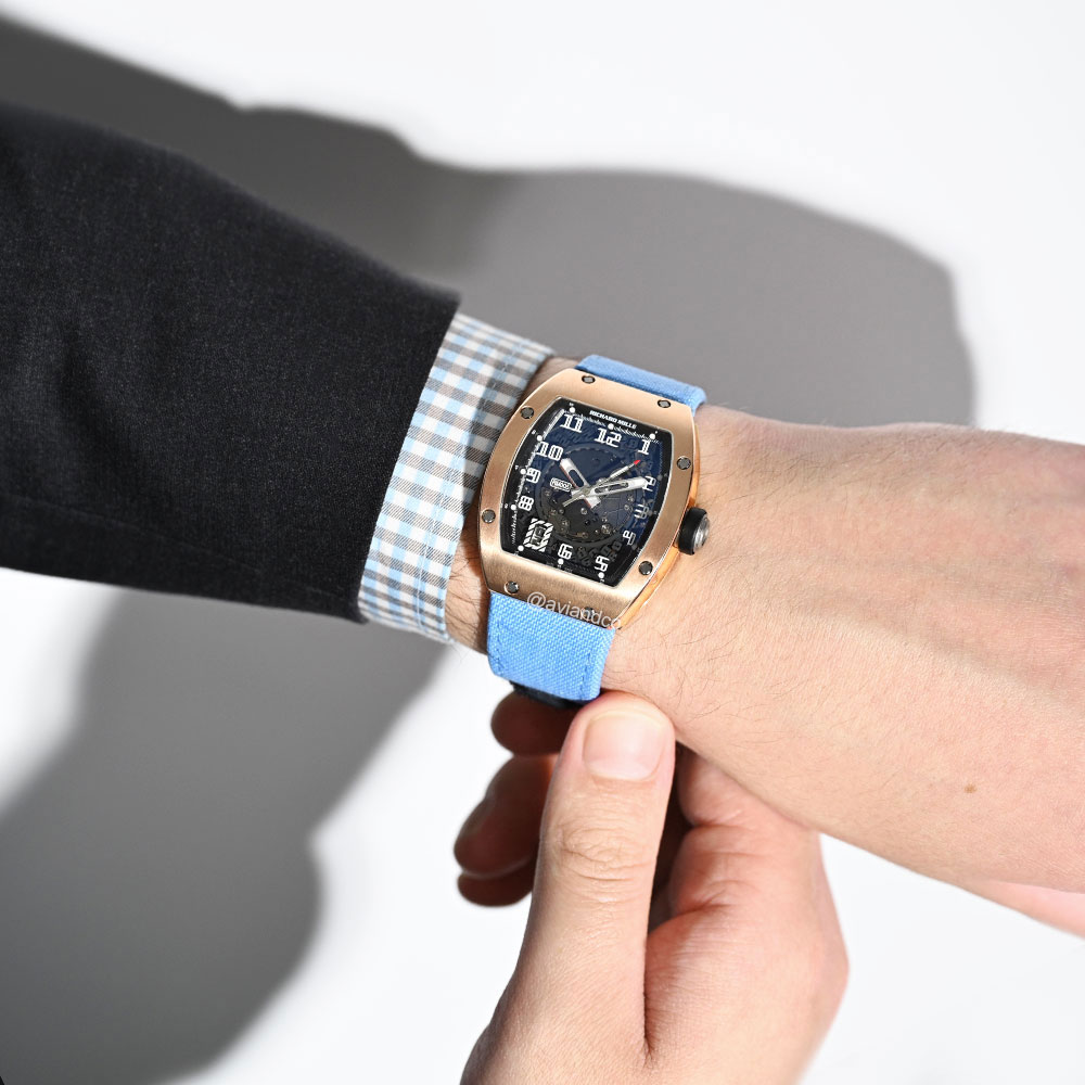 Richard Mille RM 005, 18K Rose Gold, Skeleton Dial, 45 mm