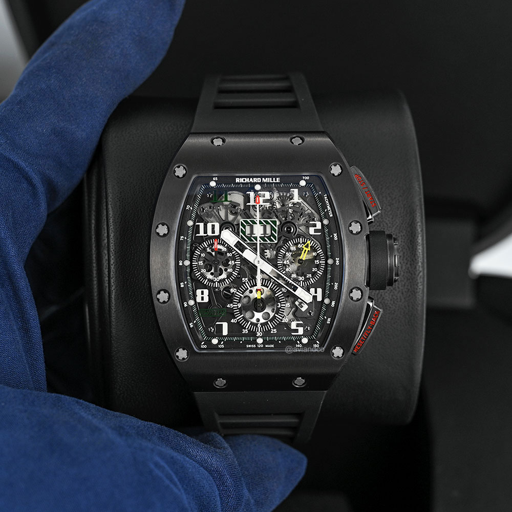 Richard Mille RM 011 “St. Tropez,” Titanium, Skeleton Dial, 50 mm