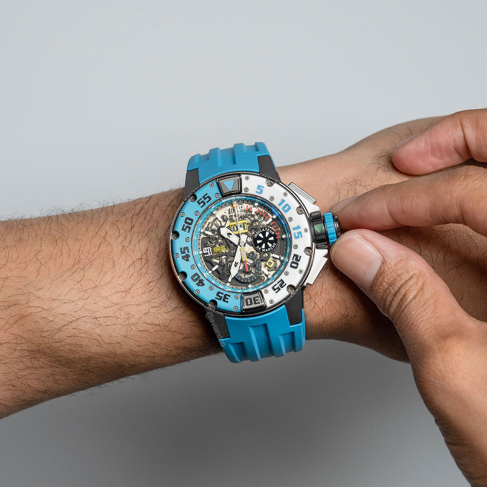 Richard Mille RM 032 “Les Voiles de Saint Barth,” Titanium, Skeleton Dial, 50 mm