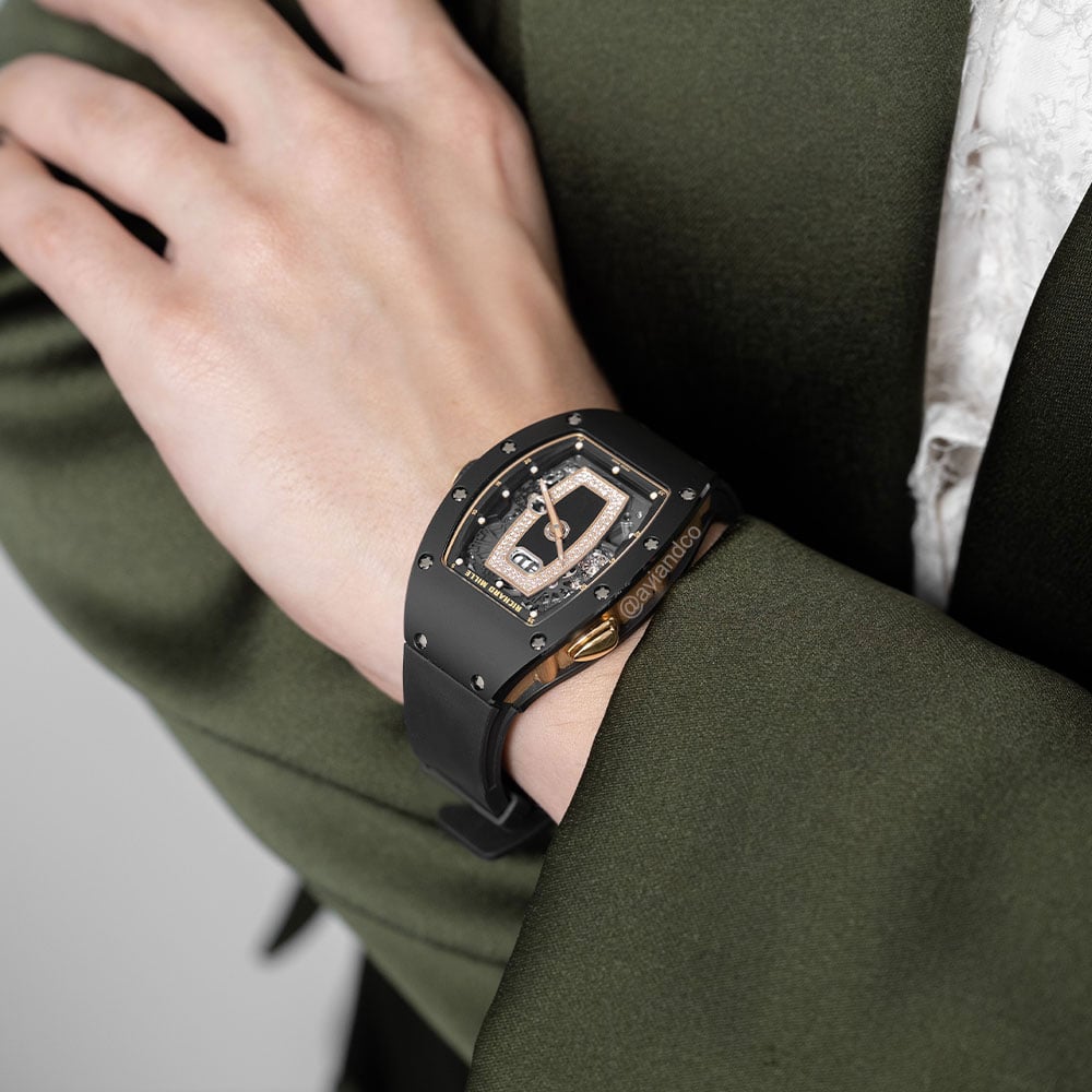 Richard Mille RM 037, 18K rose gold and carbon