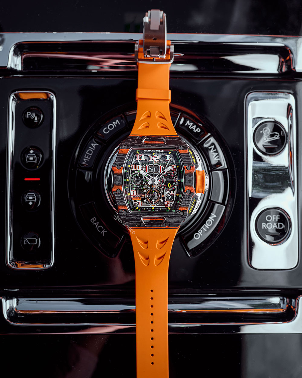 Richard Mille x McLaren RM 11-03 watch collaboration