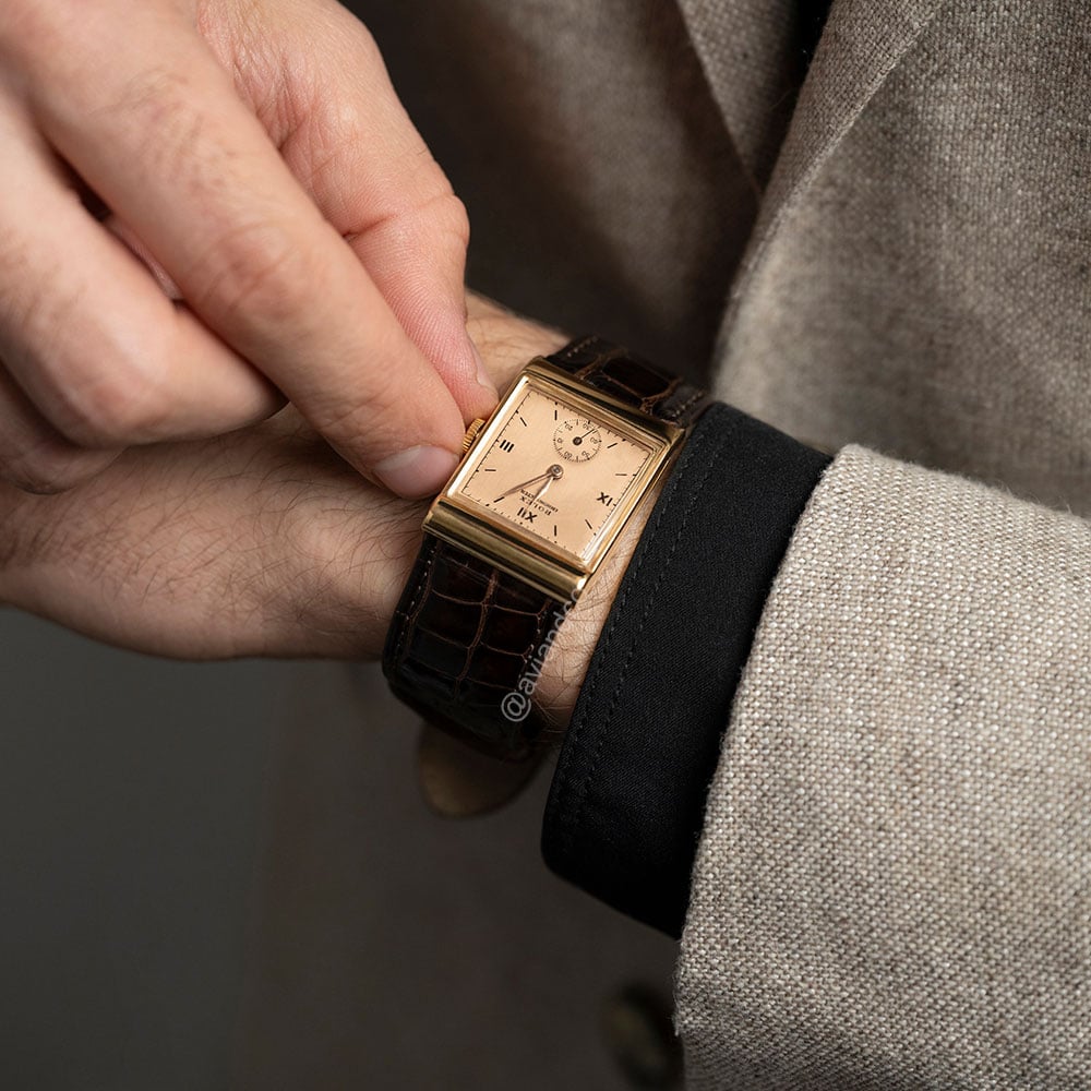 Rolex Chronometer 3255, 18K Yellow Gold, Salmon Roman Dial