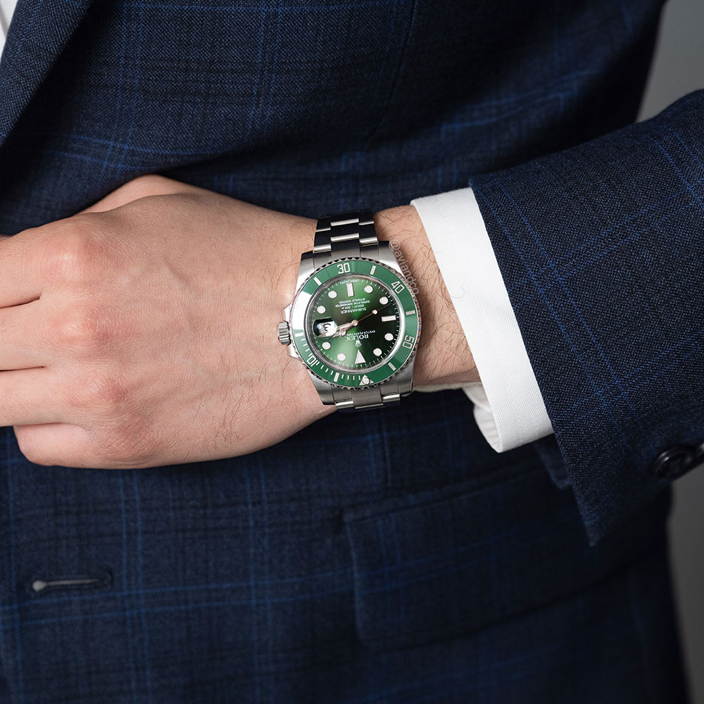 Rolex Submariner “Hulk,” Stainless Steel, Green Dial, 40 mm