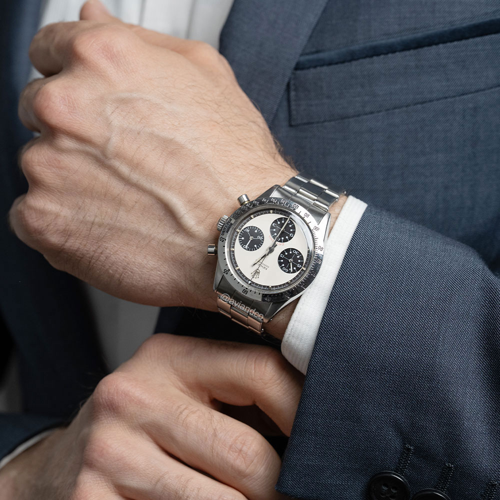 Rolex Daytona Vintage “Paul Newman” Edition, Stainless Steel, Exotic White Dial