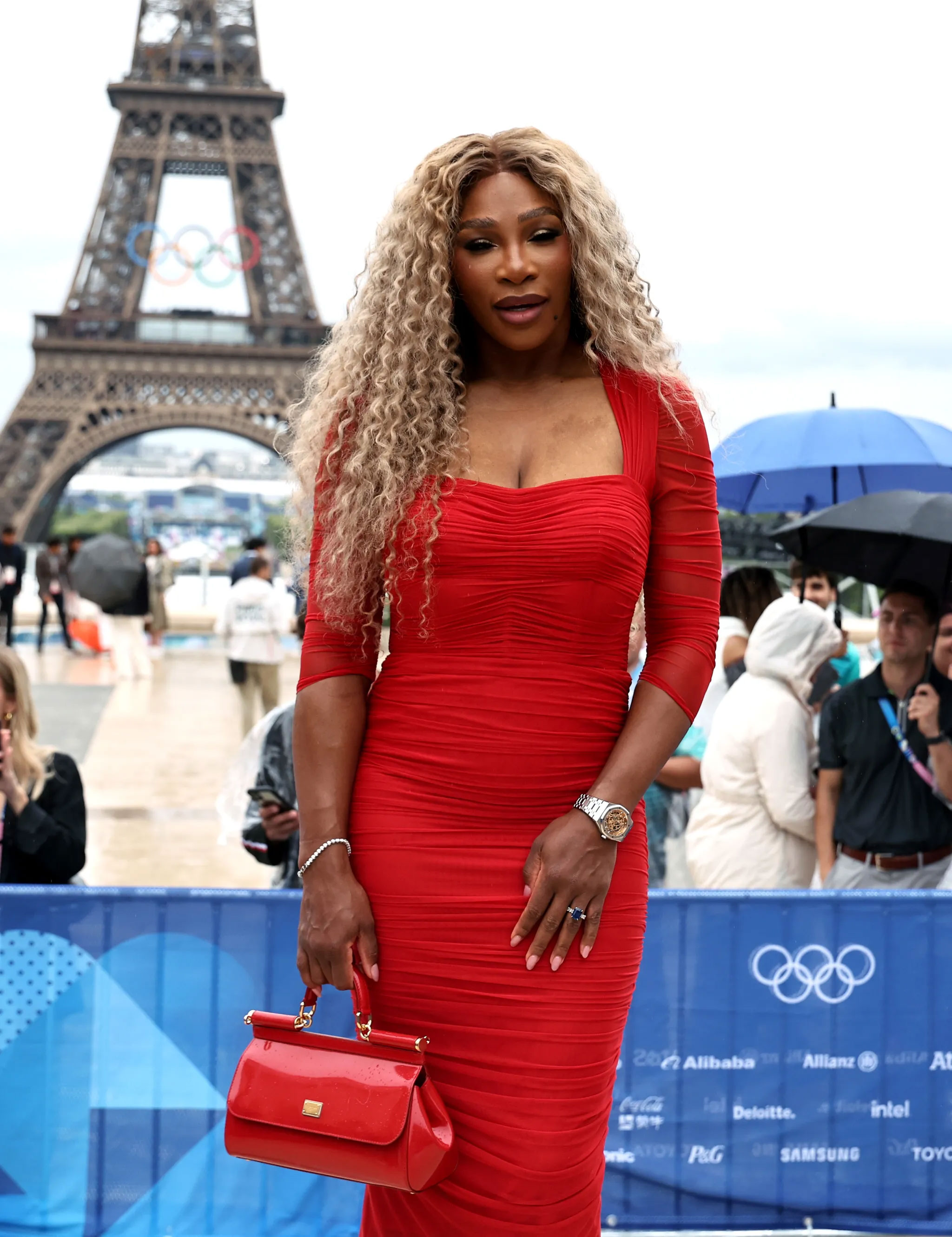 Serena Williams wearing Audemars Piguet, as seen in Women’s Wear Daily