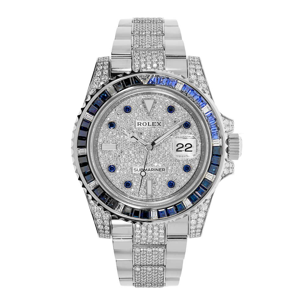 Rolex submariner white gold price on sale