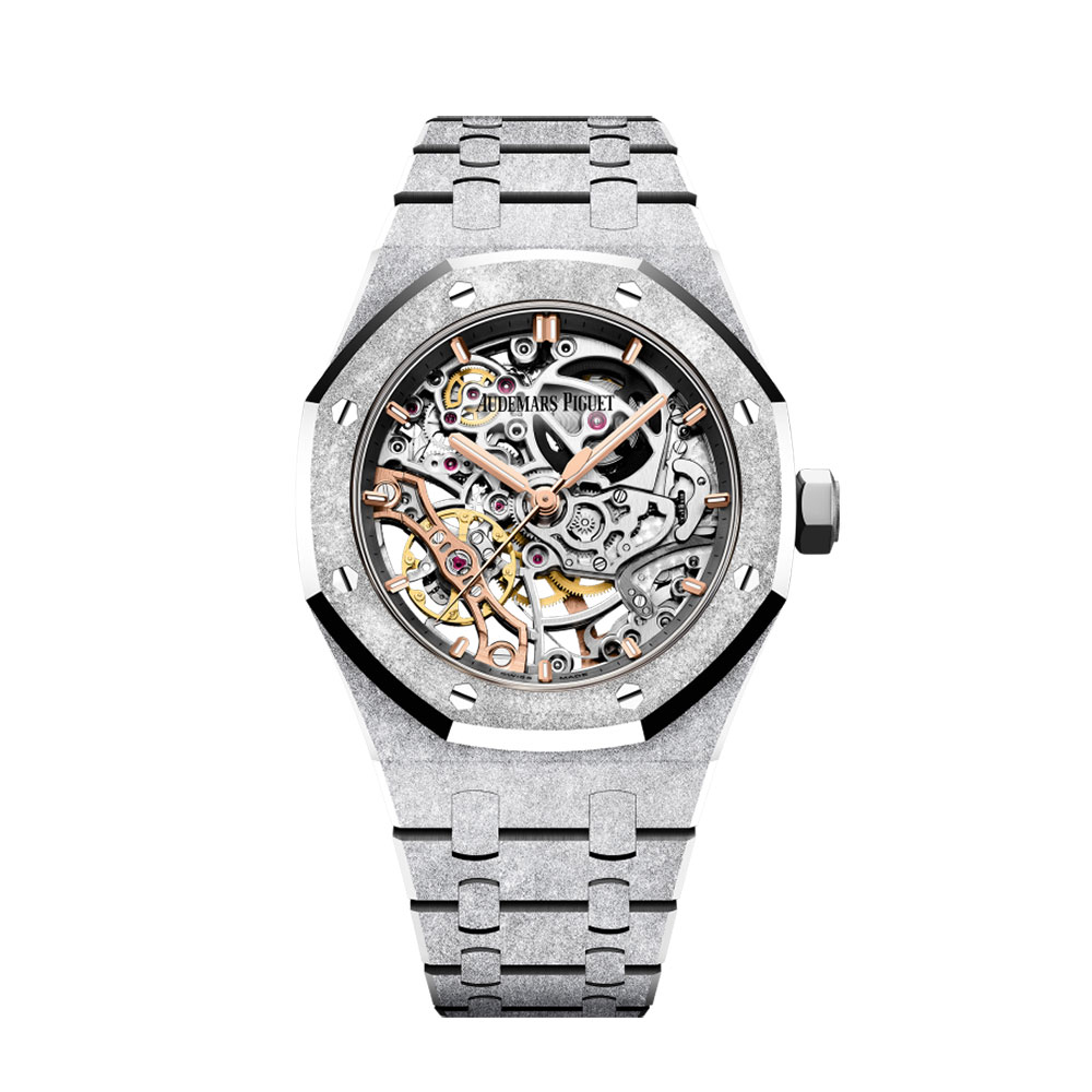 Audemars Piguet Royal Oak 15466BC Double Balance Wheel 18K White