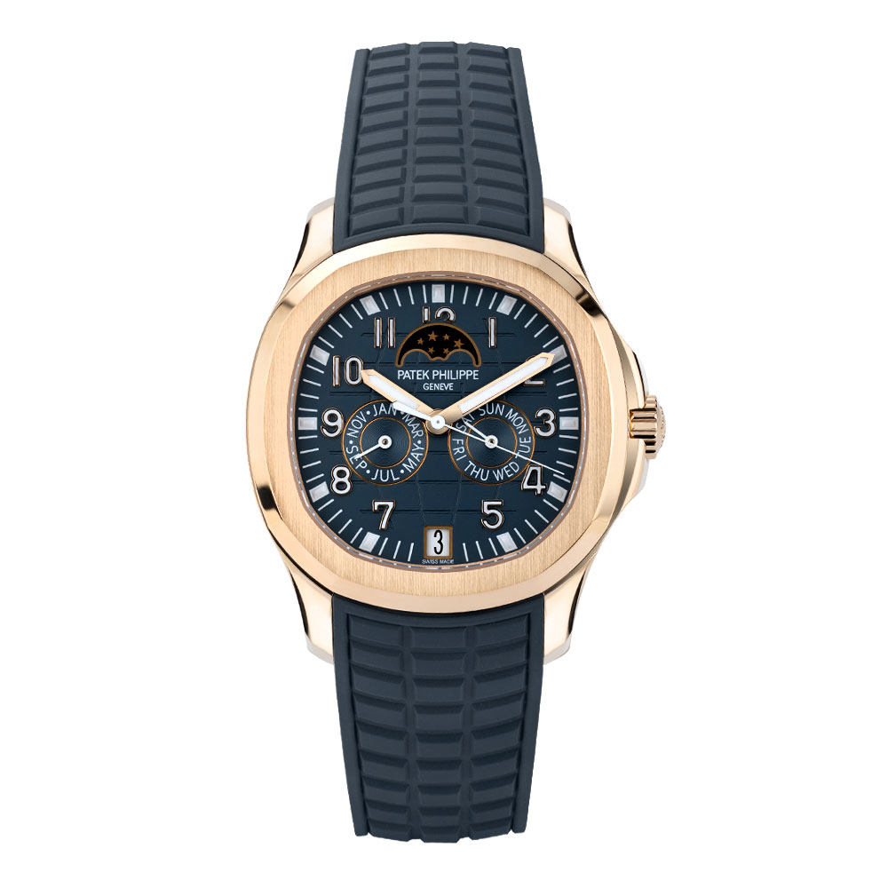 Patek philippe aquanaut rose gold outlet