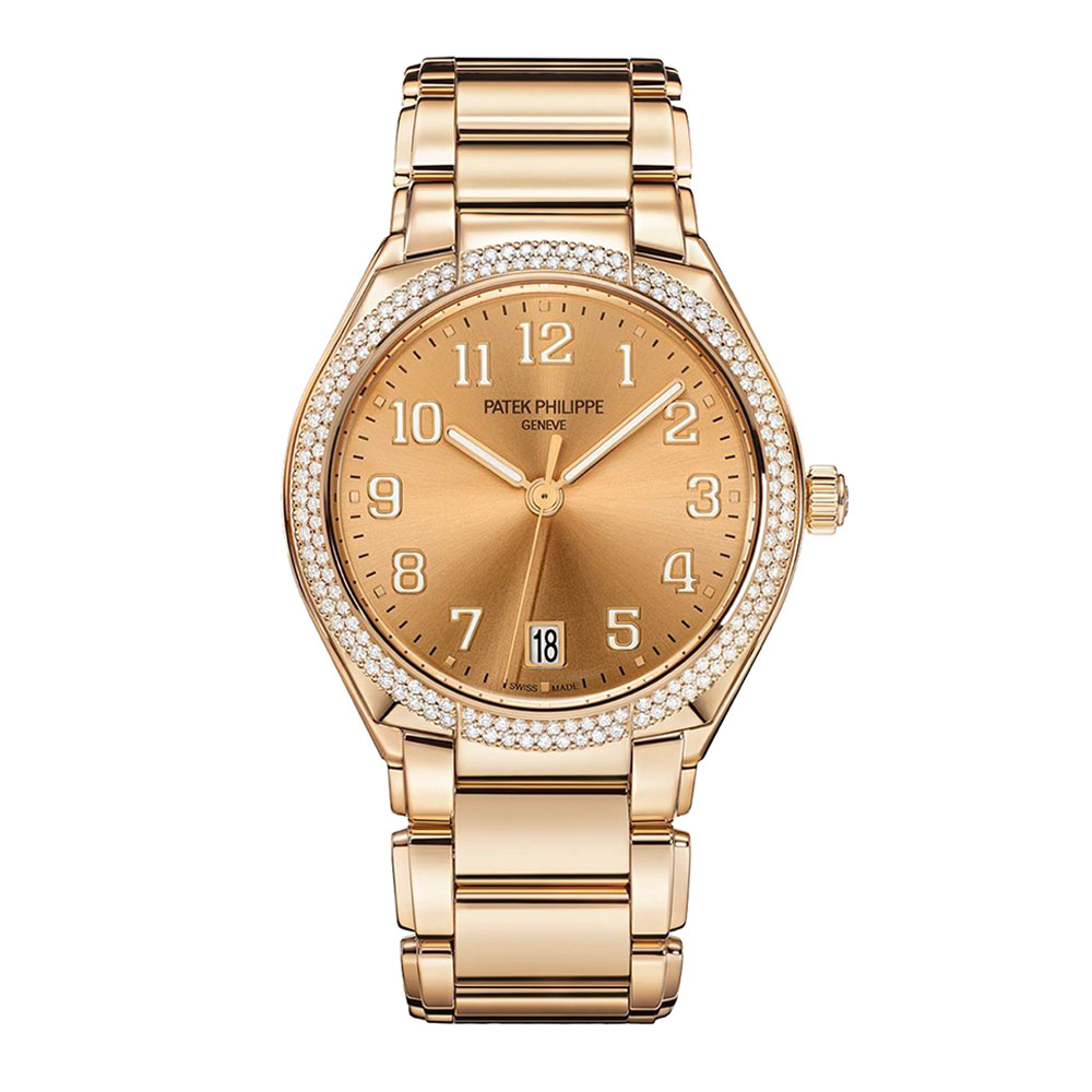 Patek philippe rose gold diamond hotsell