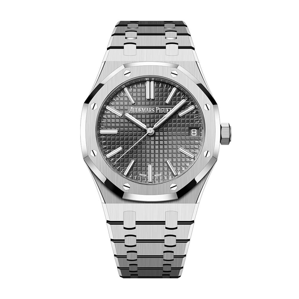 Audemars Piguet Royal Oak 15510ST.OO.1320ST.10 Steel Grey Index Dial 41mm