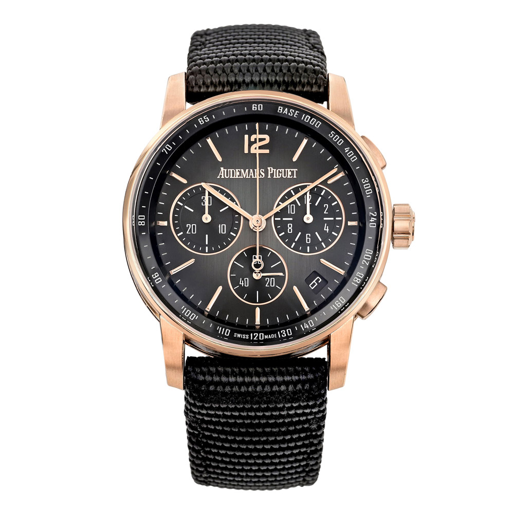 Audemars Piguet Code 11.59 26393NR Chronograph 18K Rose Gold Grey I
