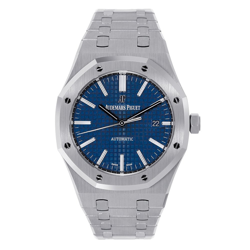 Audemars Piguet Royal Oak 15400ST.OO.1220ST.03 Blue Dial Automatic Mens Watch