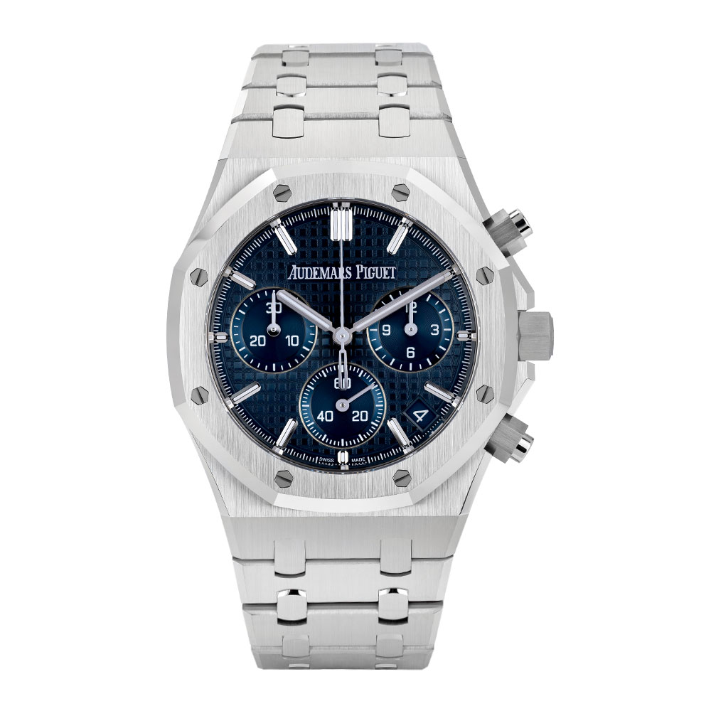Audemars Piguet Royal Oak 26240ST.OO.1320ST.05 Chronograph Steel Blu