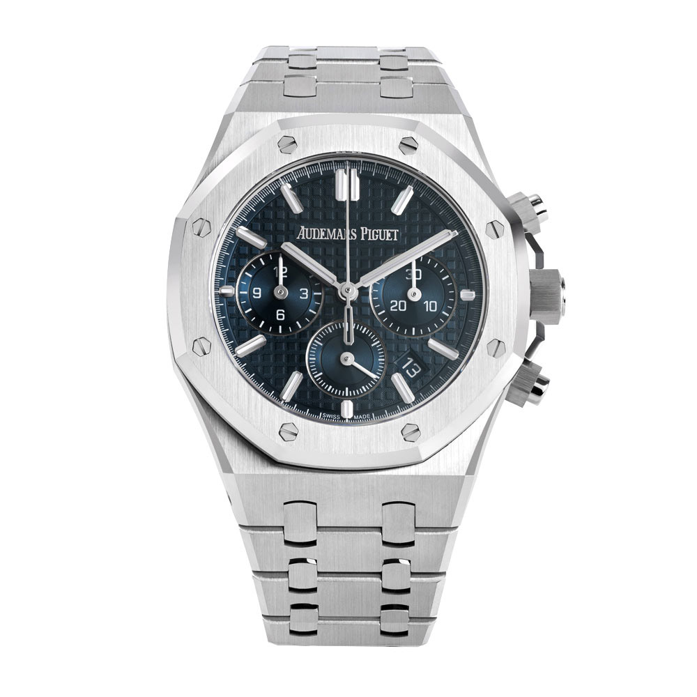 Ap chronograph blue deals dial