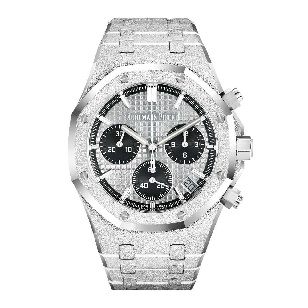 Audemars Piguet ボールペン シルバー Audemars Piguet Royal Oak 26240BC, Frosted 18K White Gold, Limited