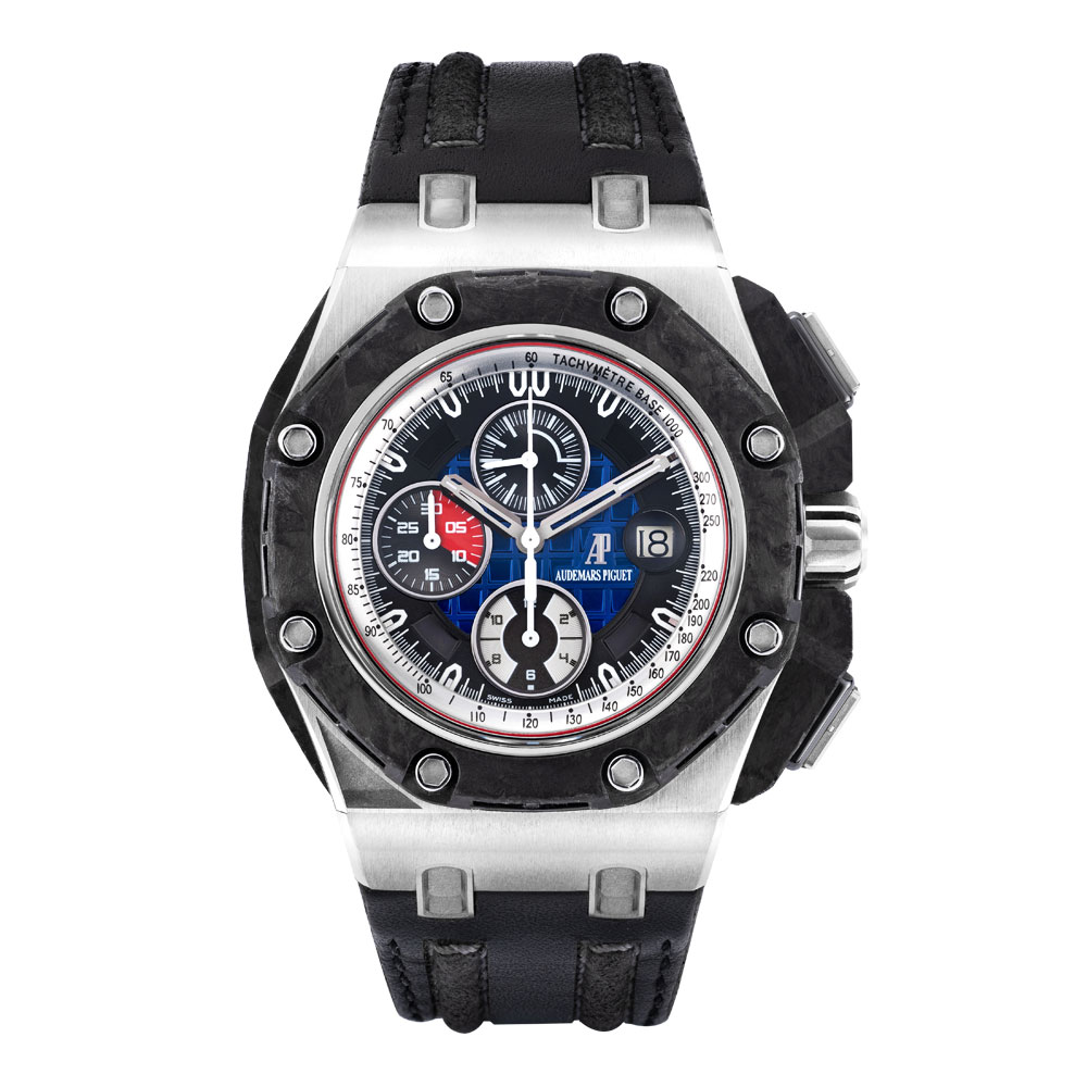 Audemars Piguet 2010 Pre owned Royal Oak Offshore Grand Prix Chronograph Limited Edition 44mm Blue
