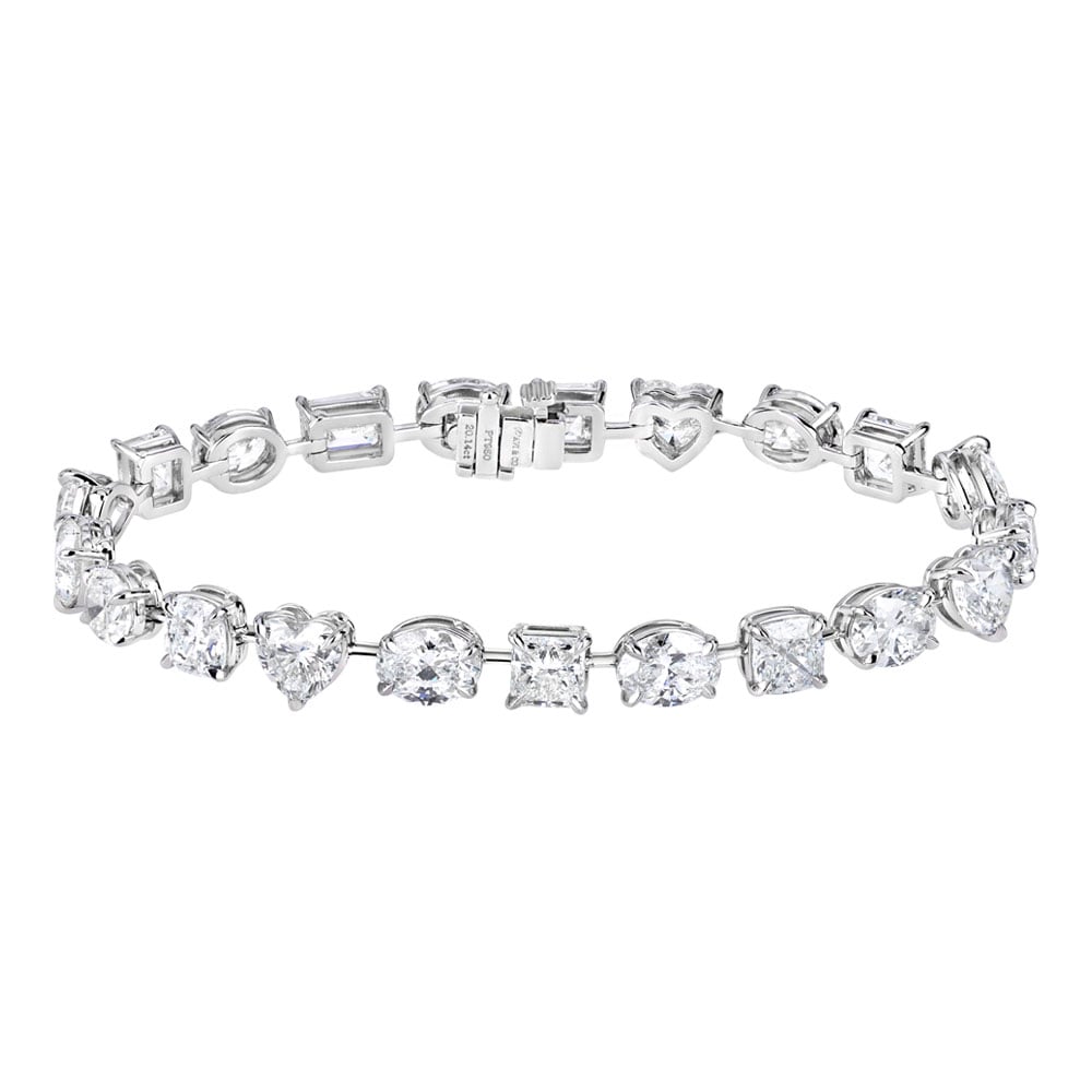 Avi & Co.  Fancy Shapes Diamond Bracelet