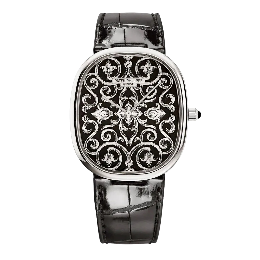 Patek philippe engraved watch hotsell