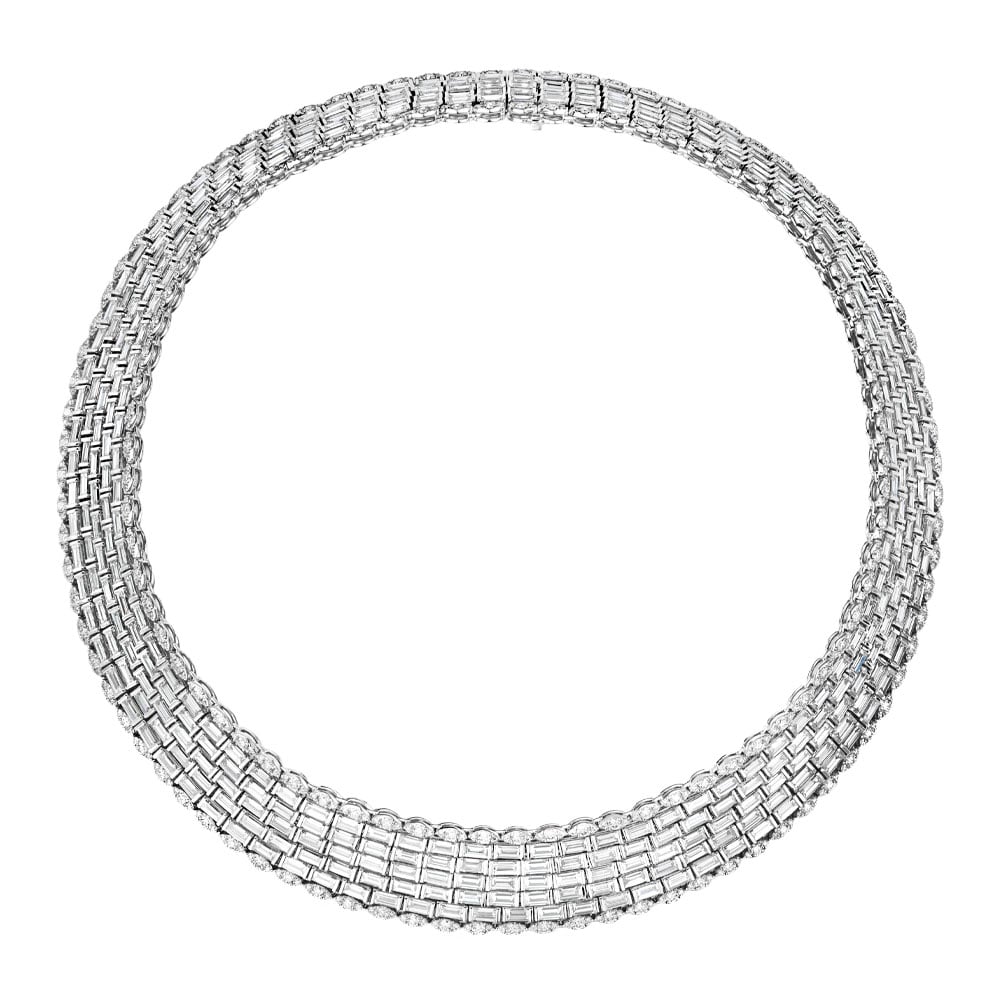 Avi & Co. Pectoral Diamond Necklace