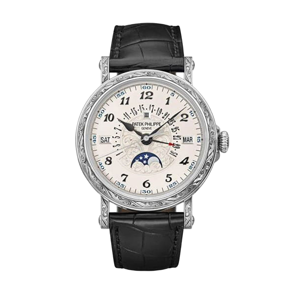 Silver patek on sale