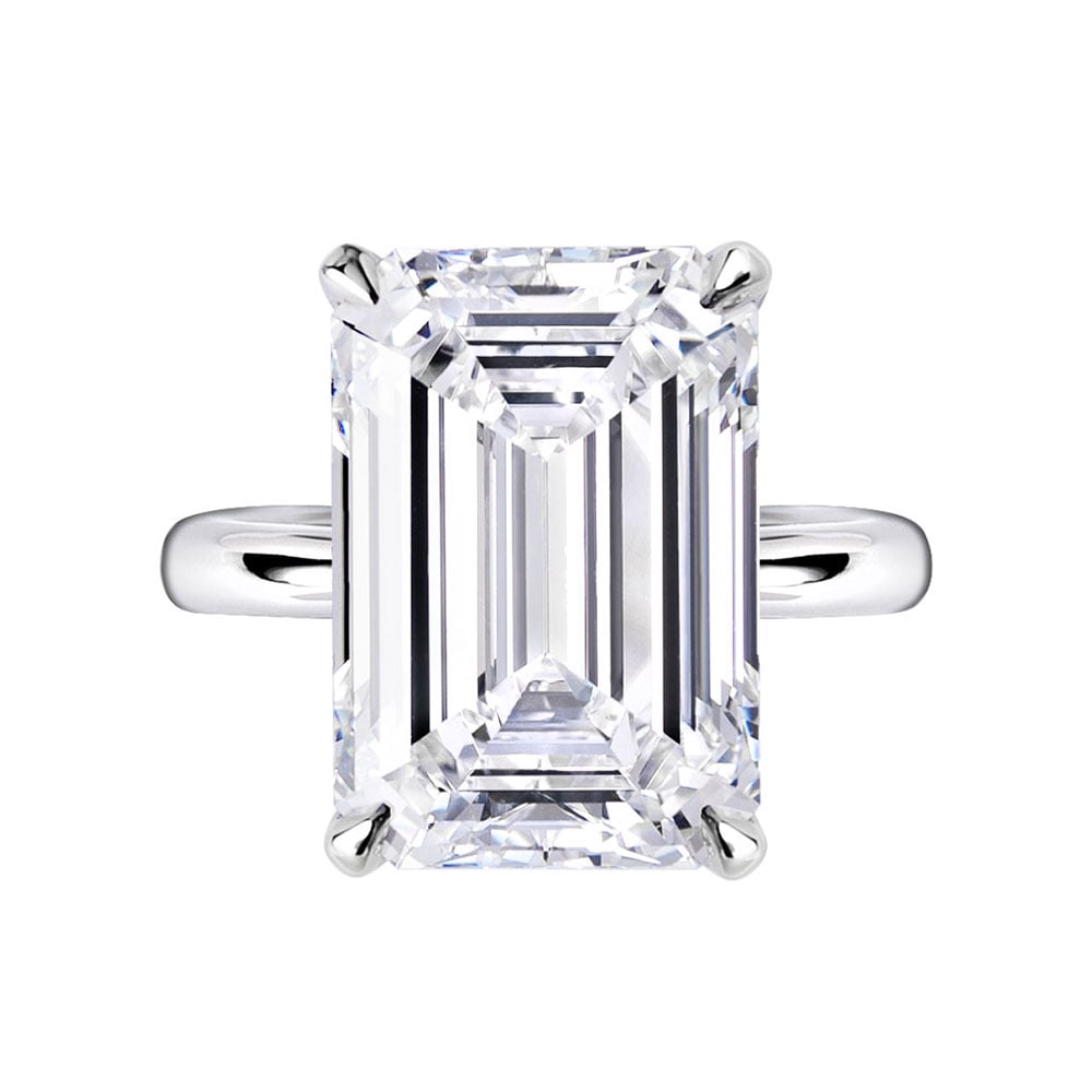 Avi & Co. Emerald Cut Diamond Ring